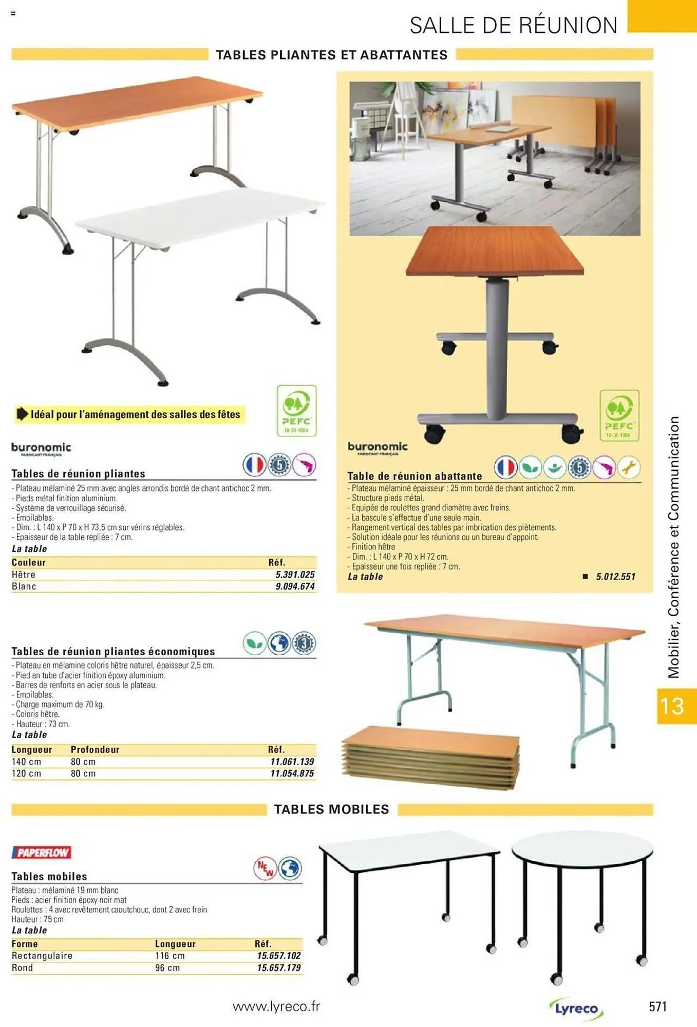 Catalogue Lyreco du 15 mai au 31 décembre 2023 - Catalogue page 571