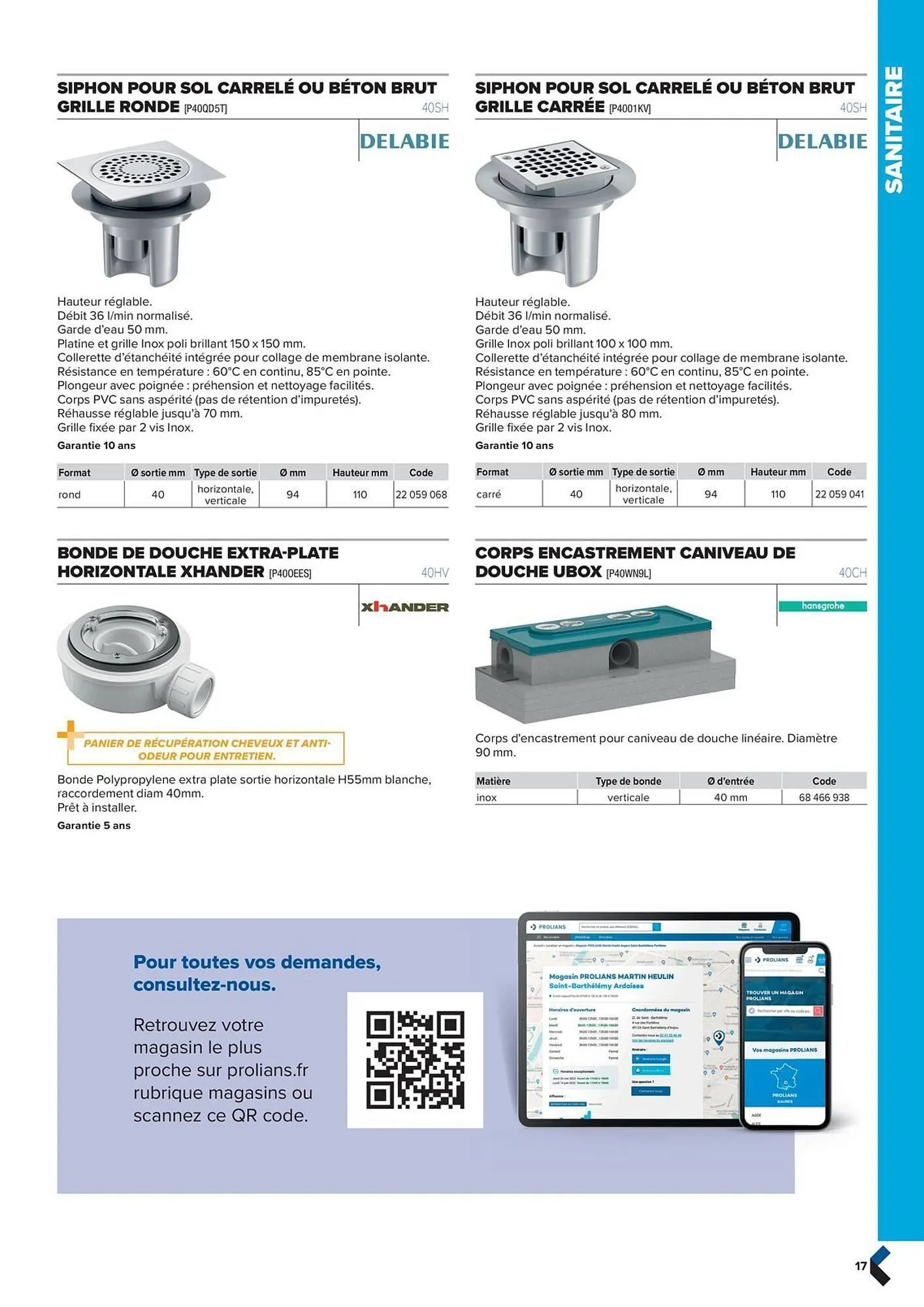 Catalogue Prolians du 2 octobre au 31 décembre 2025 - Catalogue page 17