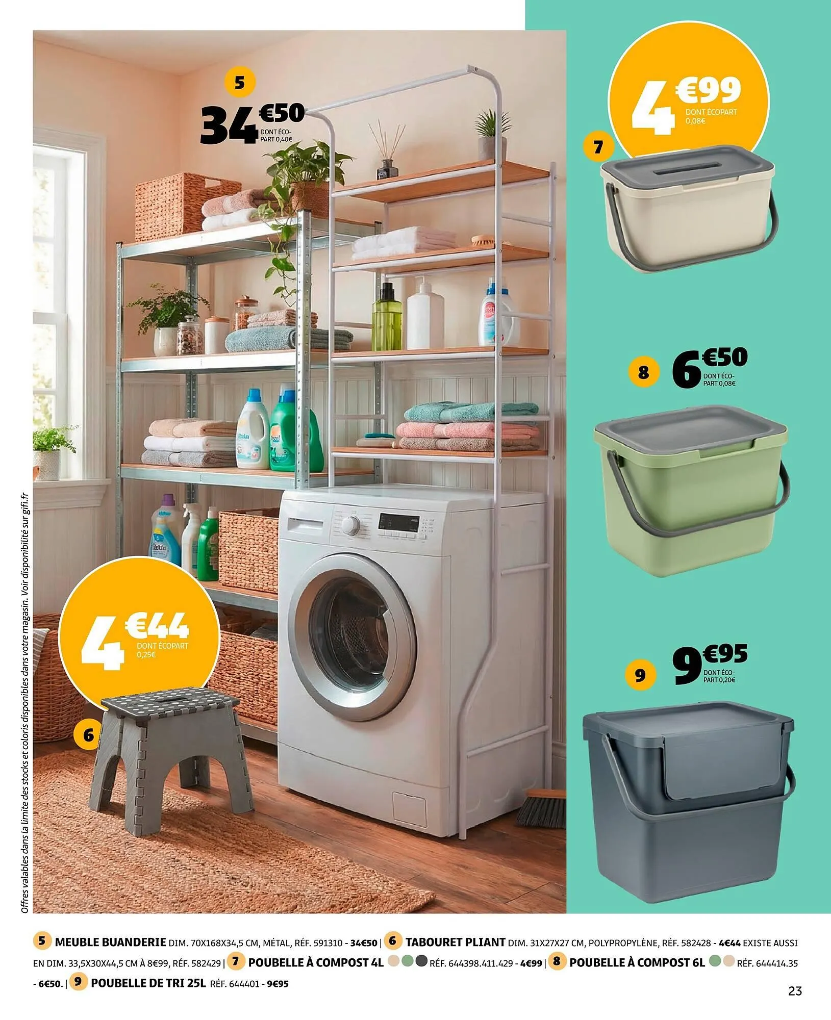 Catalogue Gifi du 7 avril au 19 avril 2026 - Catalogue page 23