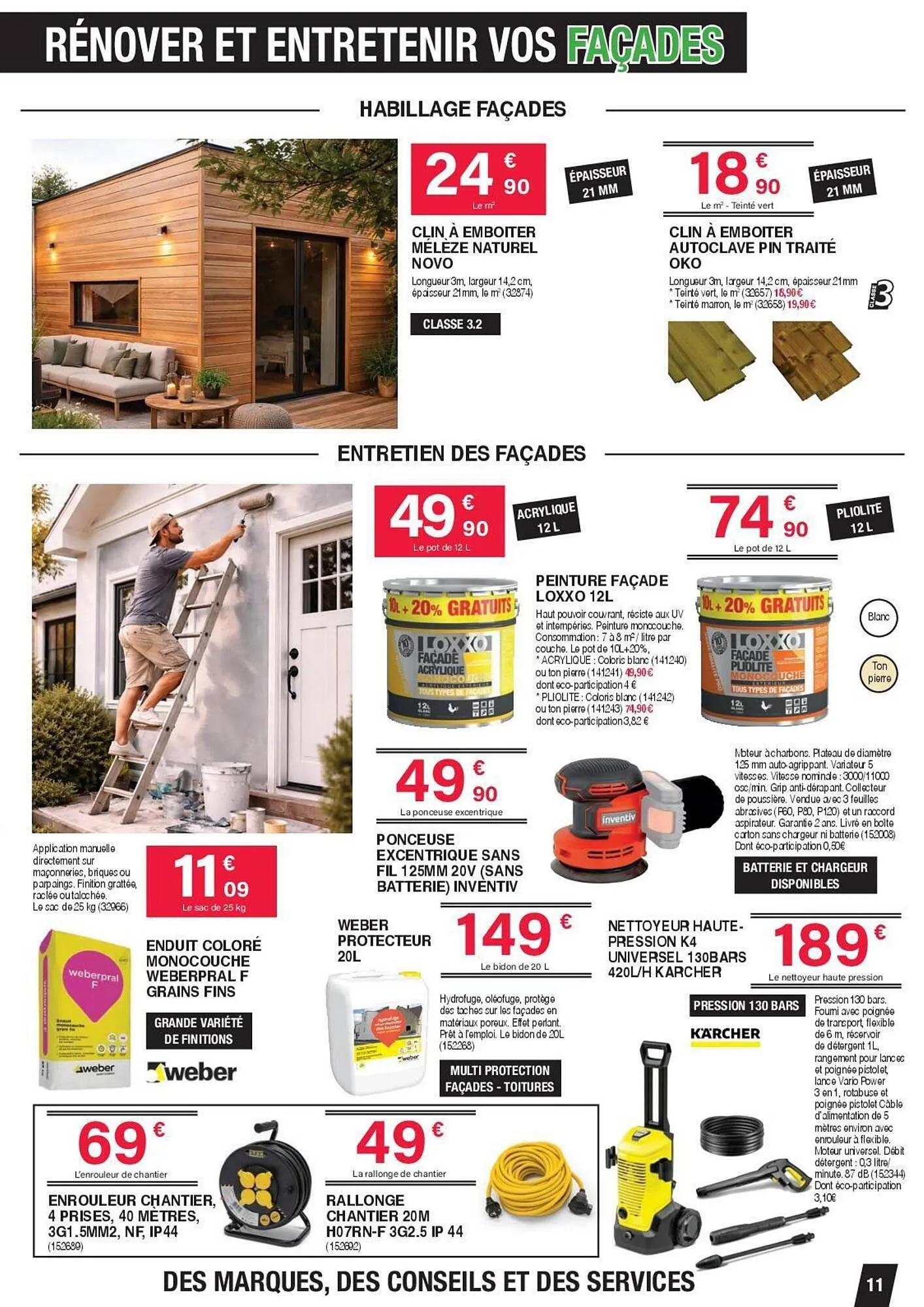 Catalogue Chretien Matériaux du 13 avril au 16 mai 2026 - Catalogue page 11