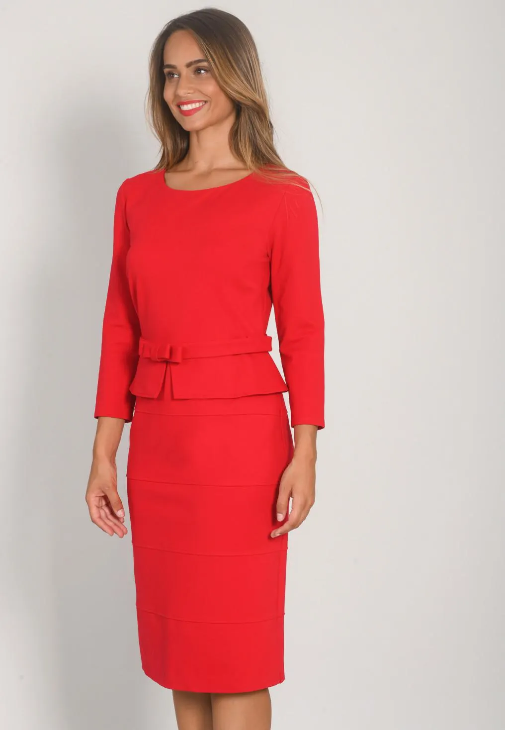 ALEILANIE - ROBE - ROUGE