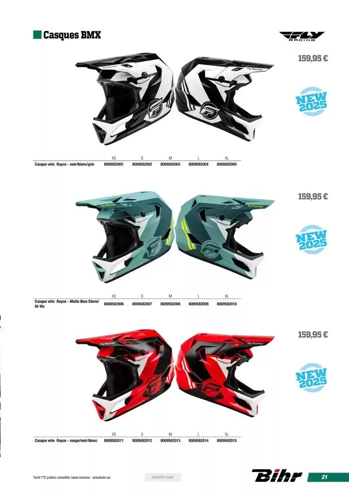 FLY RACING BMX 2025 du 12 avril au 31 décembre 2025 - Catalogue page 21