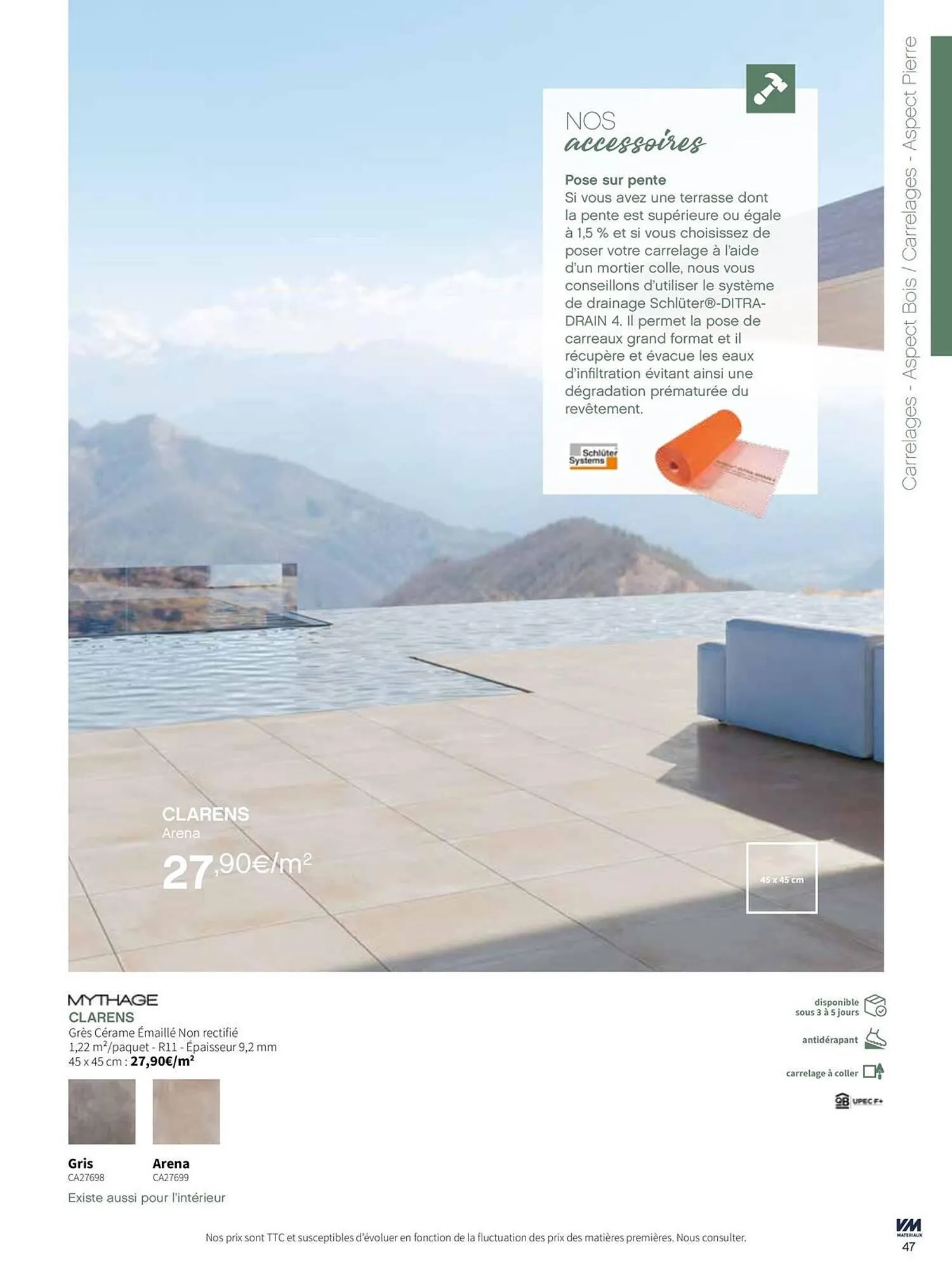 Catalogue VM Matériaux du 14 mars au 20 janvier 2026 - Catalogue page 47