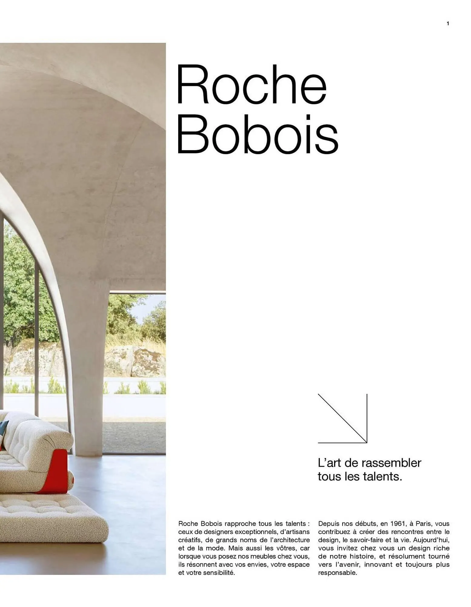 Catalogue Roche Bobois du 13 janvier au 31 décembre 2026 - Catalogue page 3