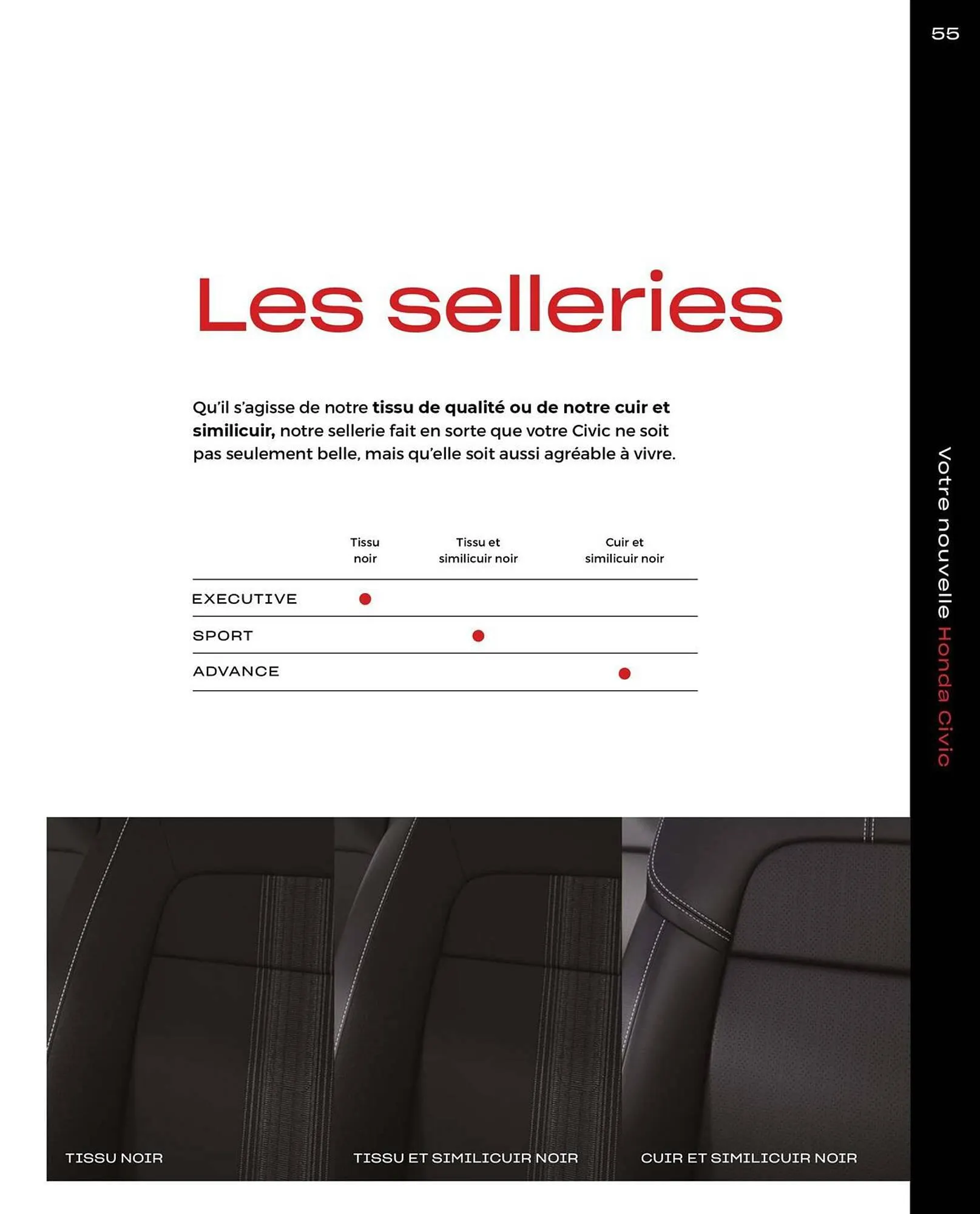 Catalogue Honda Civic Hybrid du 20 décembre au 30 juin 2024 - Catalogue page 55