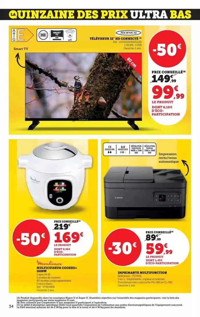 Quinzaine Commerçante du 11 mars au 23 mars 2025 - Catalogue page 34