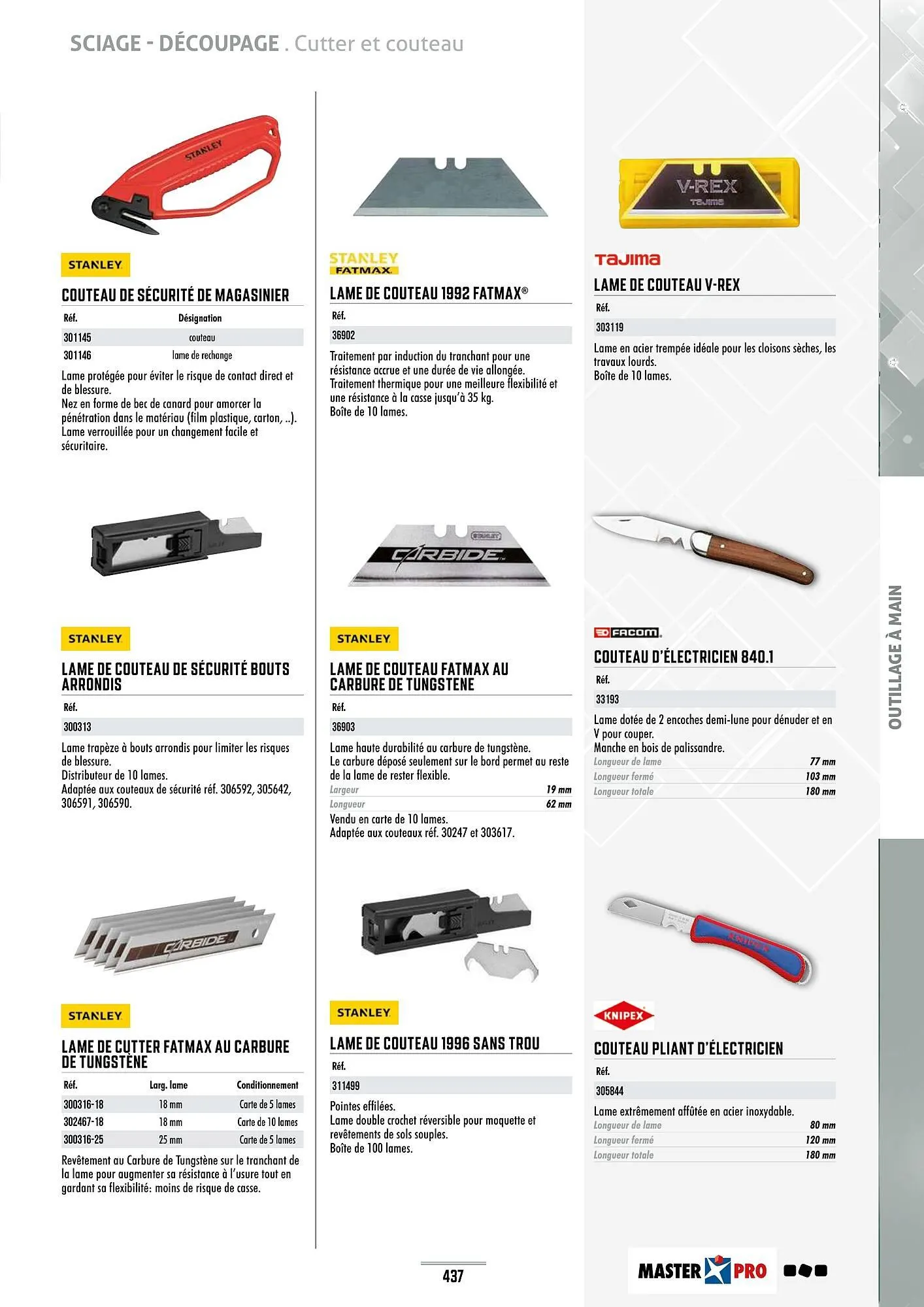 Catalogue Master Pro du 28 janvier au 30 décembre 2028 - Catalogue page 441