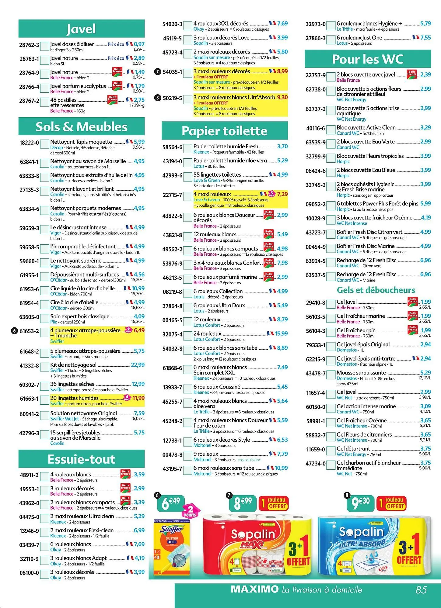 Catalogue Maximo du 30 mars au 23 avril 2026 - Catalogue page 85