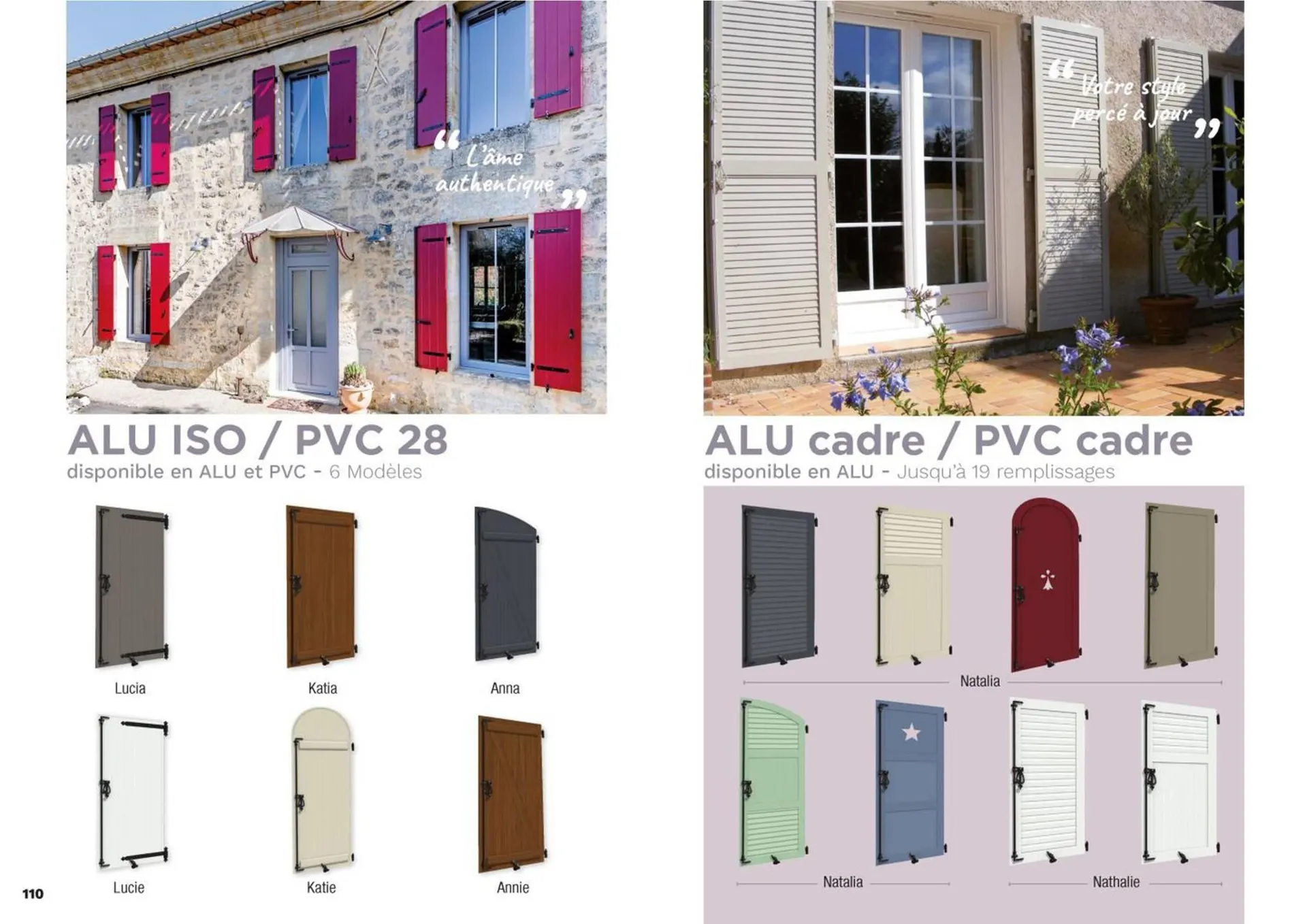 Catalogue Art & Fenêtres du 23 août au 31 décembre 2025 - Catalogue page 110