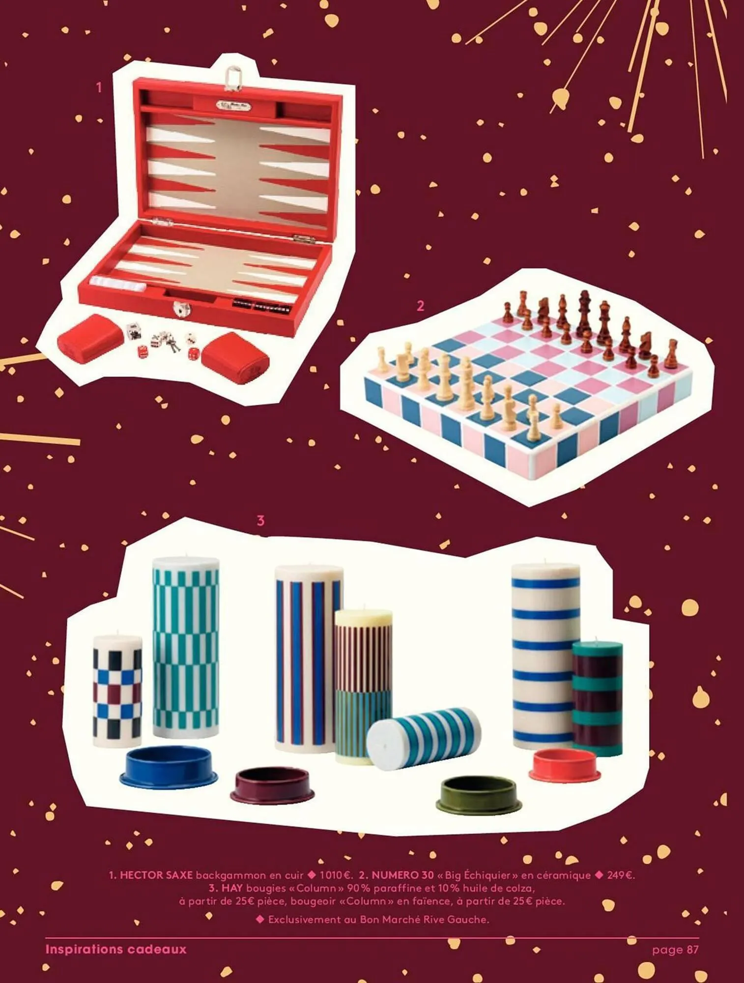 Catalogue Le bon marché du 25 octobre au 31 décembre 2023 - Catalogue page 133