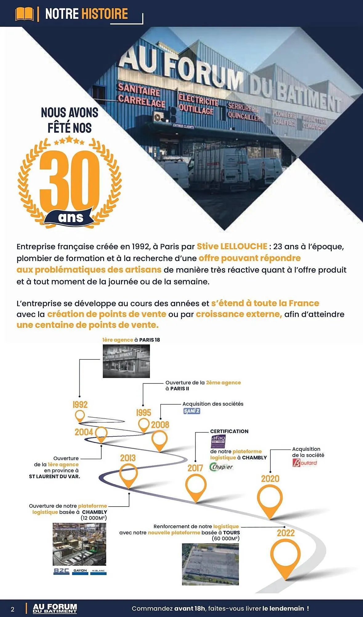 Catalogue Au Forum du Bâtiment du 4 mai au 30 septembre 2023 - Catalogue page 6