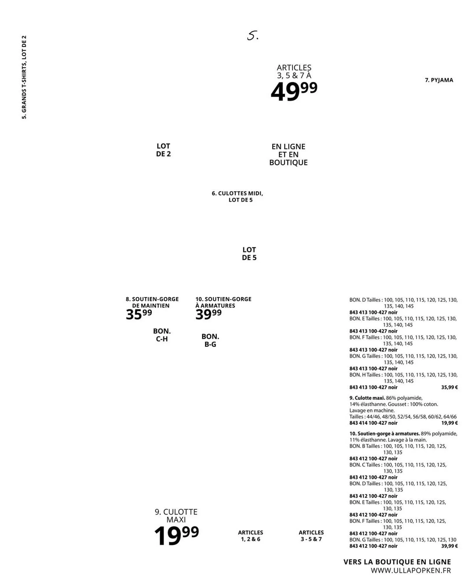 Catalogue Ulla Popken du 5 novembre au 30 novembre 2025 - Catalogue page 159