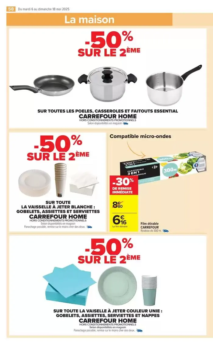 LE GOÛT ÇA SE FÊTE du 6 mai au 18 mai 2025 - Catalogue page 60