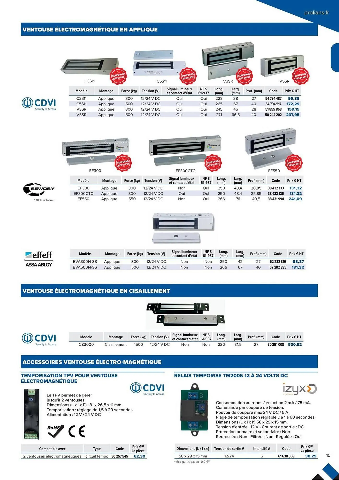 Catalogue Prolians du 2 octobre au 31 décembre 2025 - Catalogue page 15