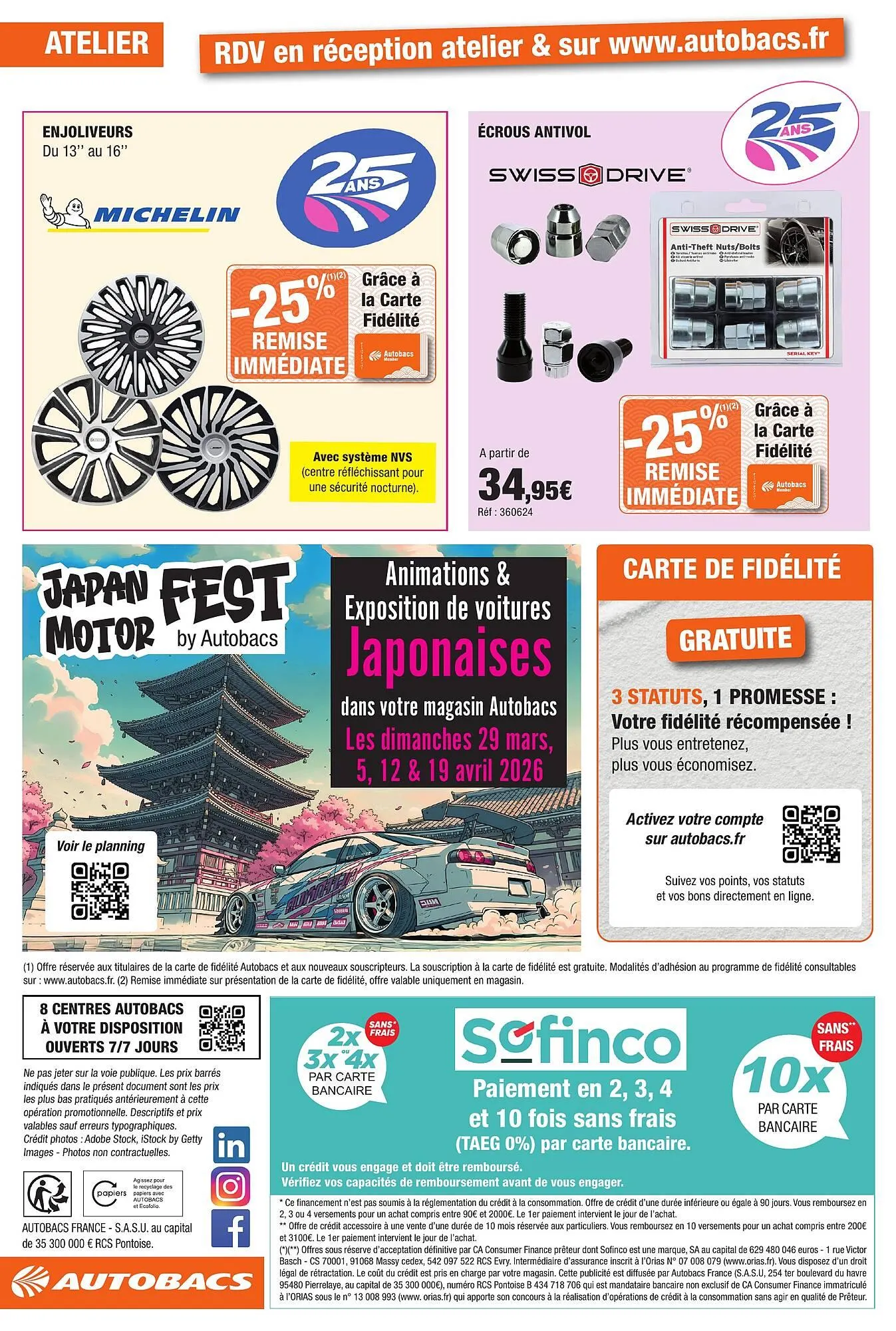 Catalogue Autobacs du 19 mars au 22 avril 2026 - Catalogue page 12