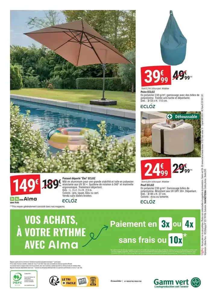 ENVIES DE PLEIN AIR du 14 avril au 27 avril 2025 - Catalogue page 8