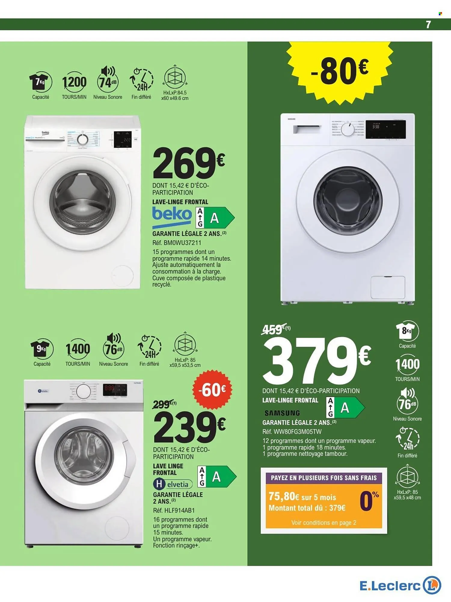 Catalogue E.Leclerc du 24 mars au 4 avril 2026 - Catalogue page 7