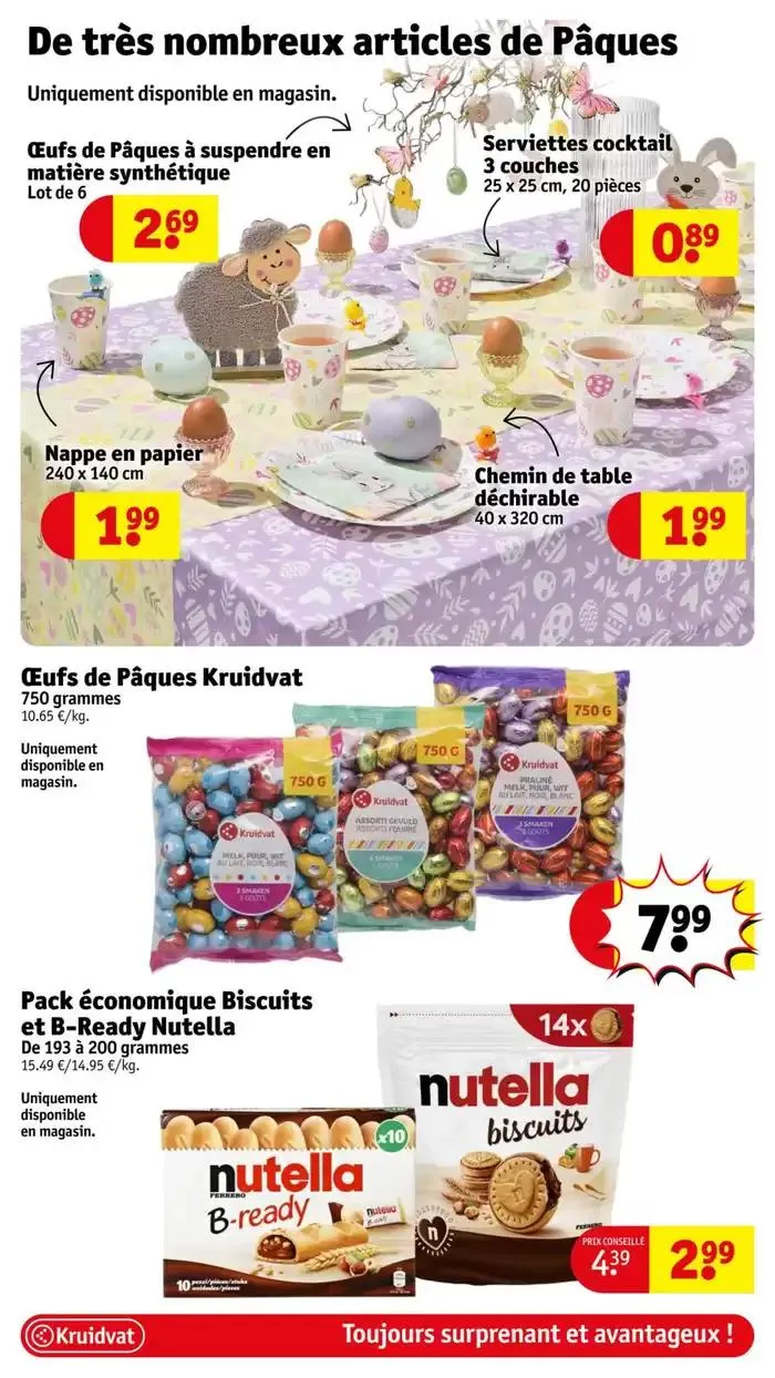 Dépliant 12 du 17 mars au 23 mars 2025 - Catalogue page 49