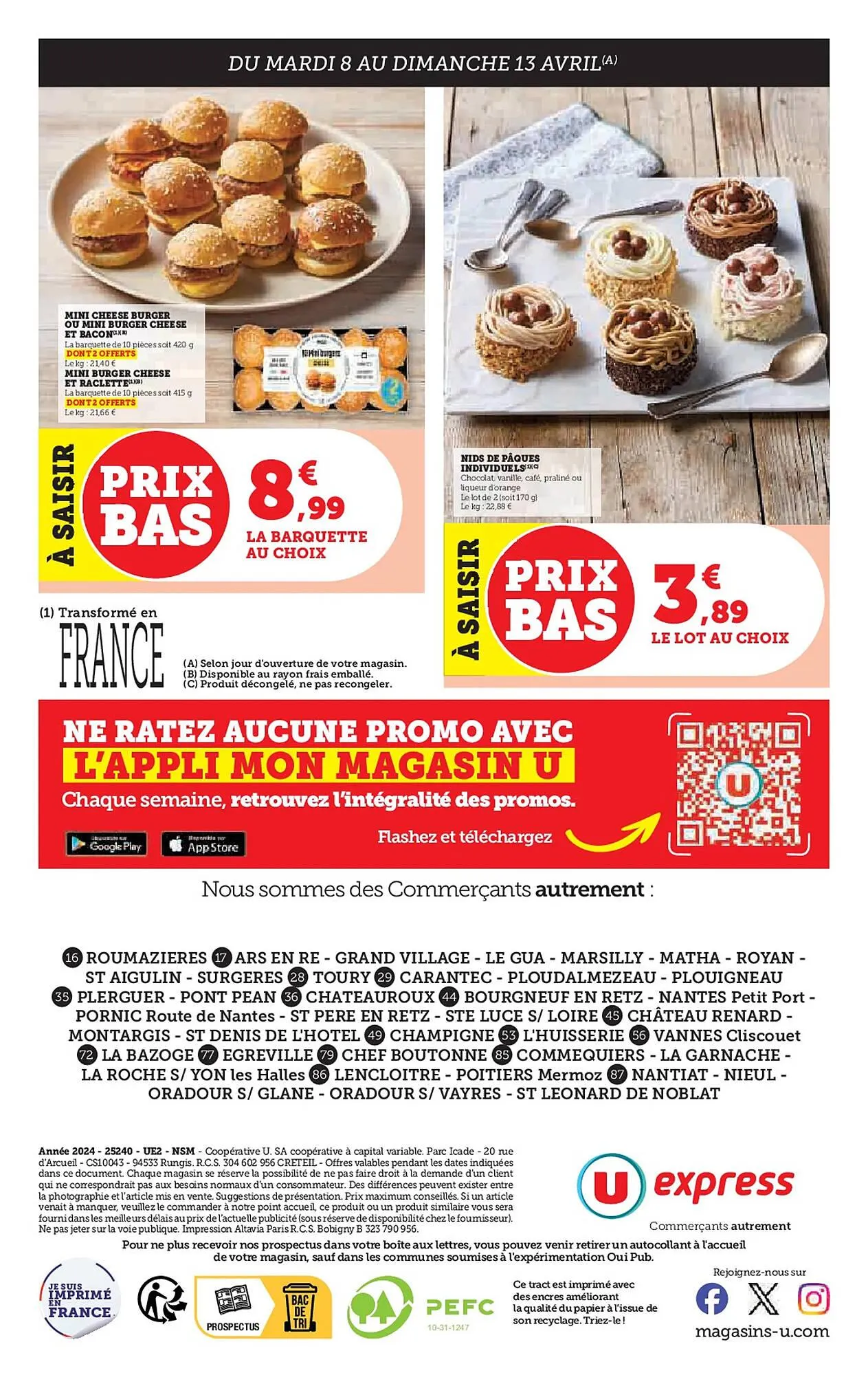 Catalogue U Express du 8 avril au 21 avril 2025 - Catalogue page 20