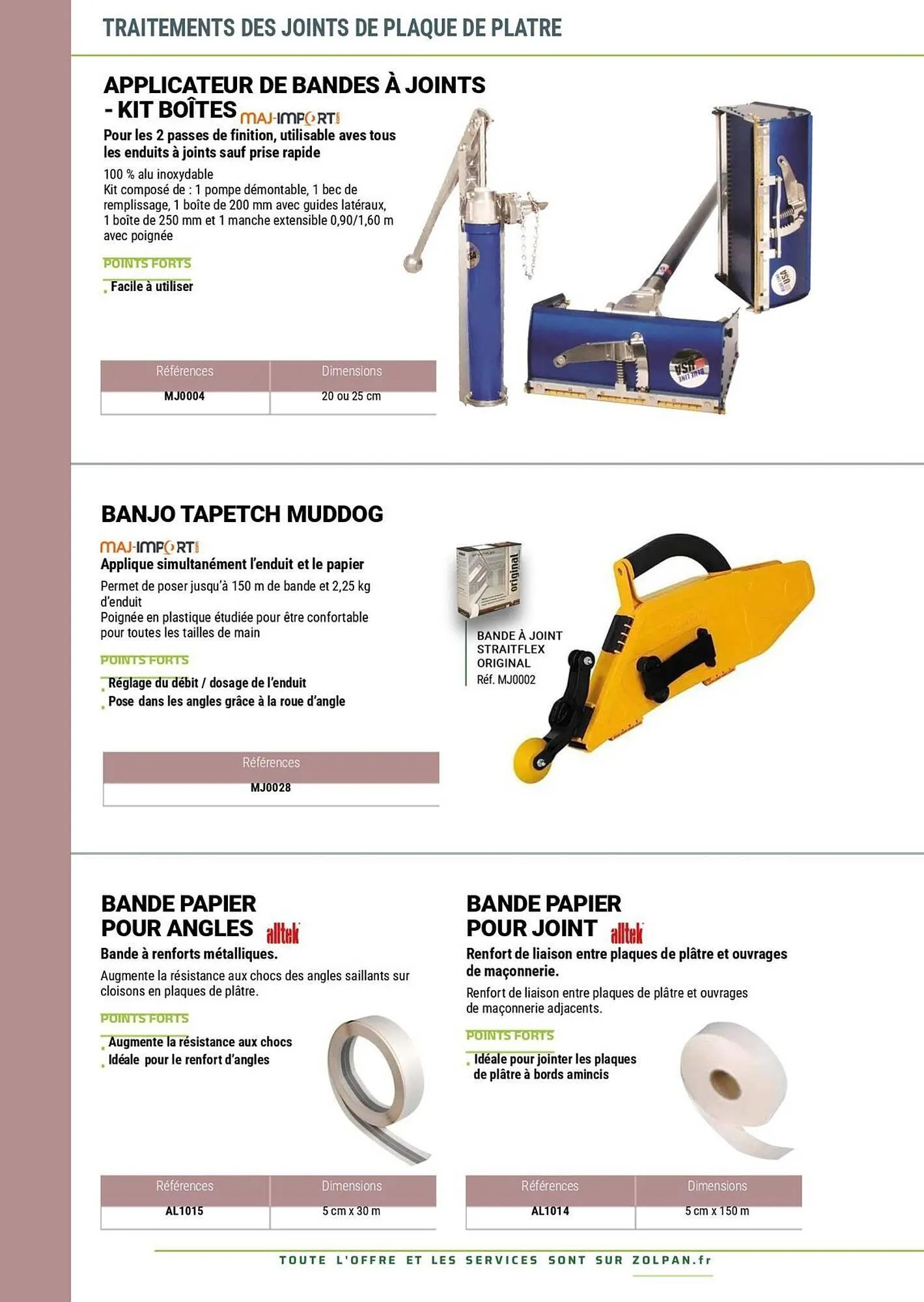 Catalogue Zolpan du 13 janvier au 31 décembre 2025 - Catalogue page 180