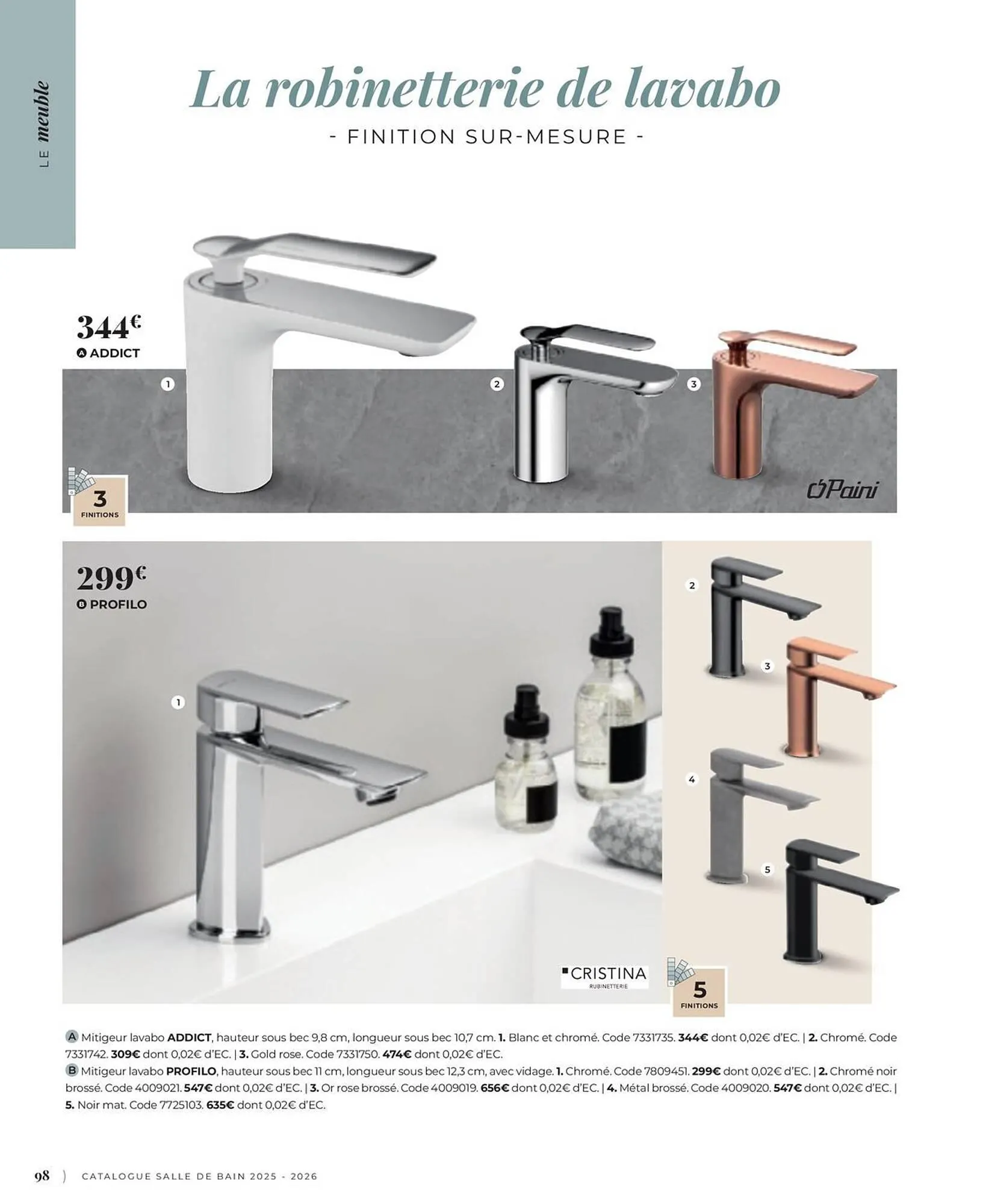 Catalogue Cedeo du 3 juin au 31 décembre 2025 - Catalogue page 98