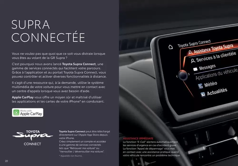 Toyota Supra du 9 avril au 9 avril 2026 - Catalogue page 20