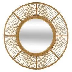 Miroir rond bambou INA naturel D 70cm