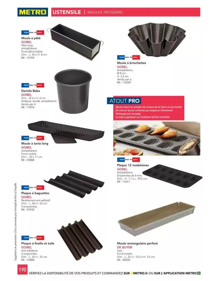 Metro #CHR du 2 janvier au 31 décembre 2025 - Catalogue page 100