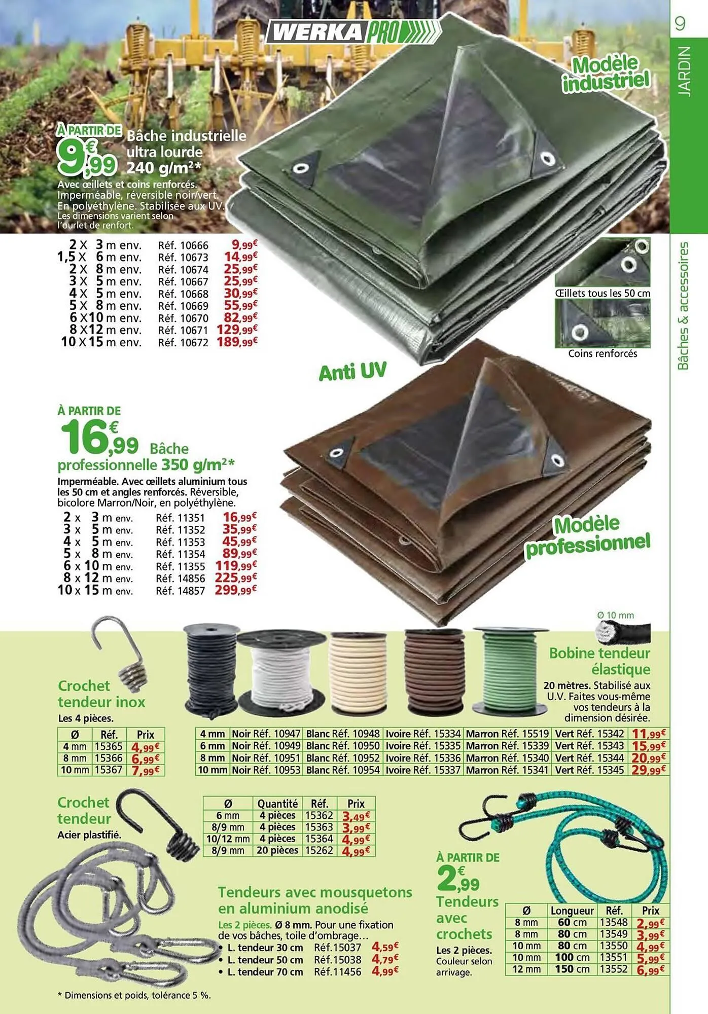 Catalogue Provence Outillage du 9 septembre au 30 novembre 2025 - Catalogue page 9