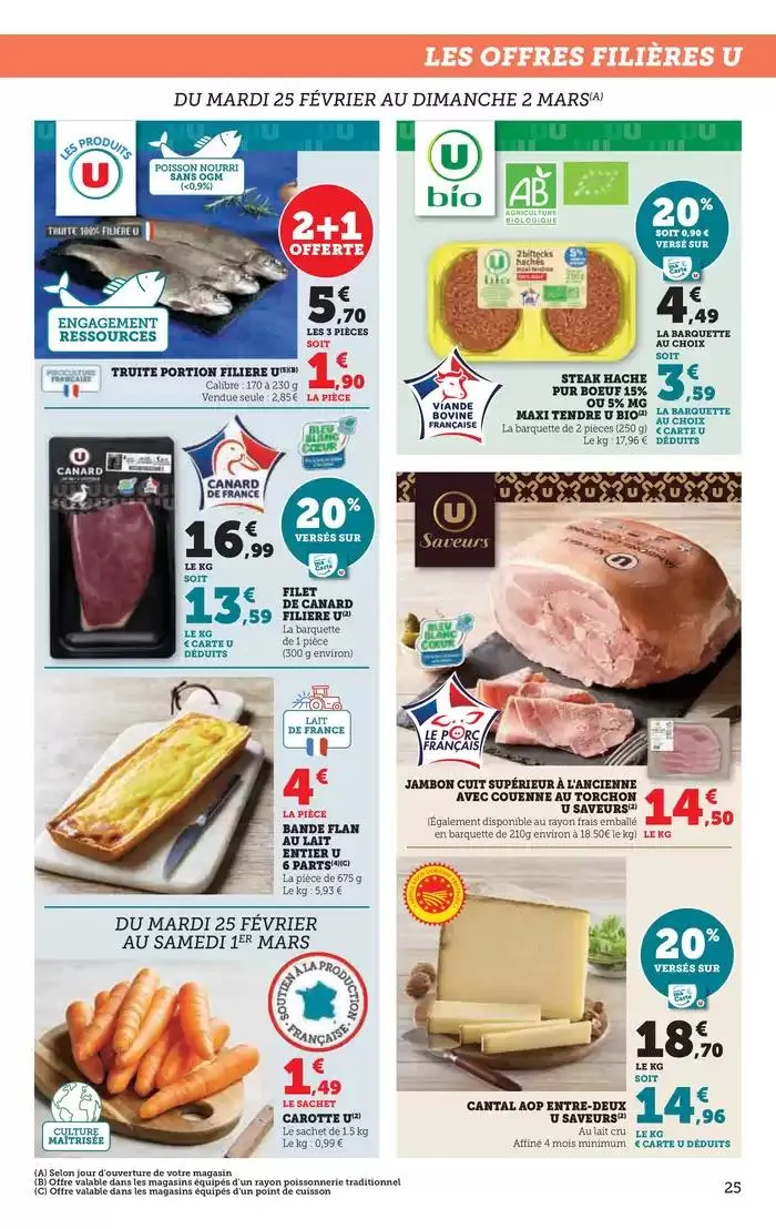 Spécial Hiver du 25 février au 9 mars 2025 - Catalogue page 25