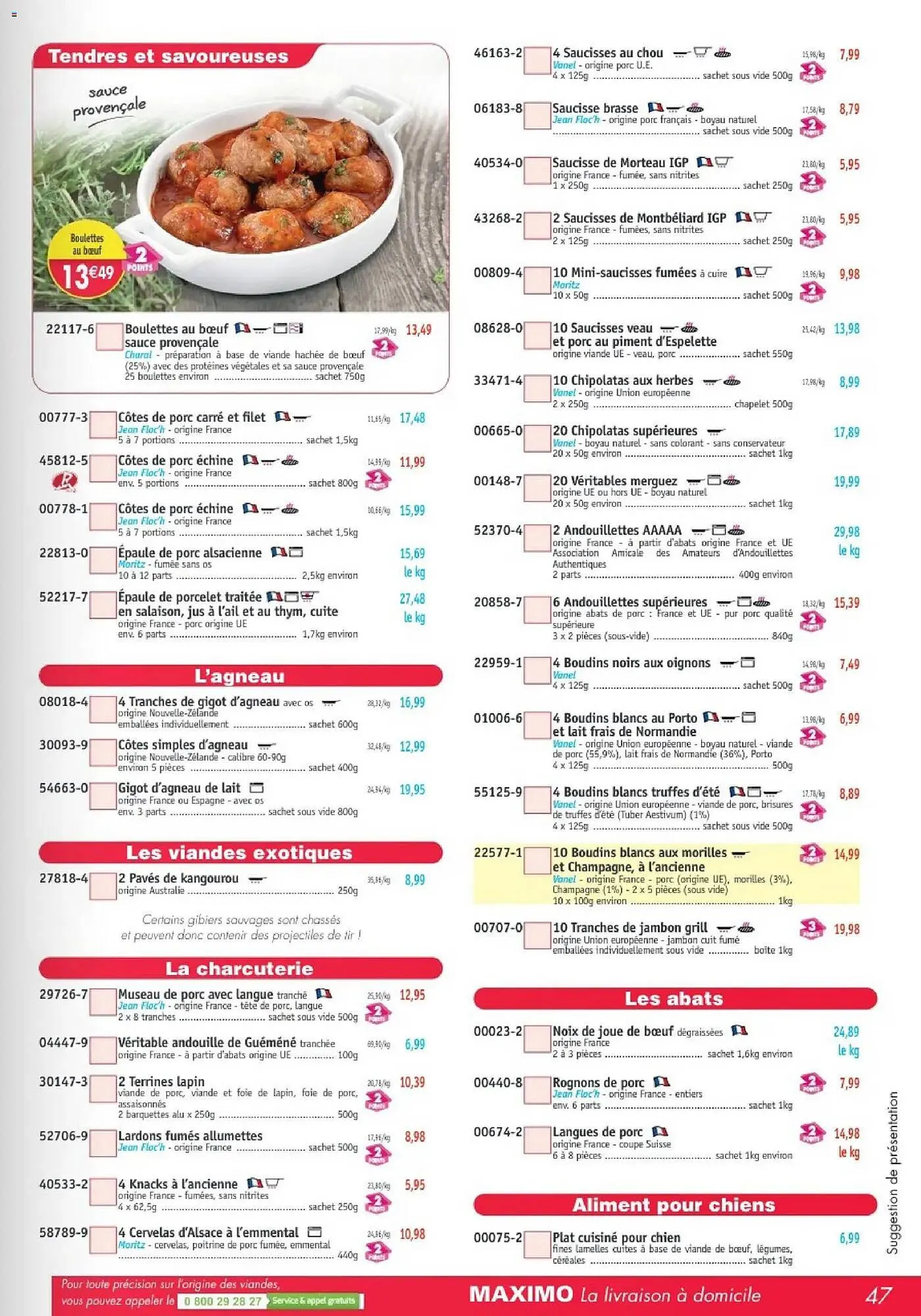 Catalogue Maximo du 24 décembre au 22 janvier 2026 - Catalogue page 47