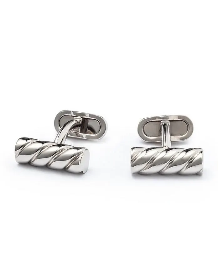 Screw Brass Men's Cufflinks