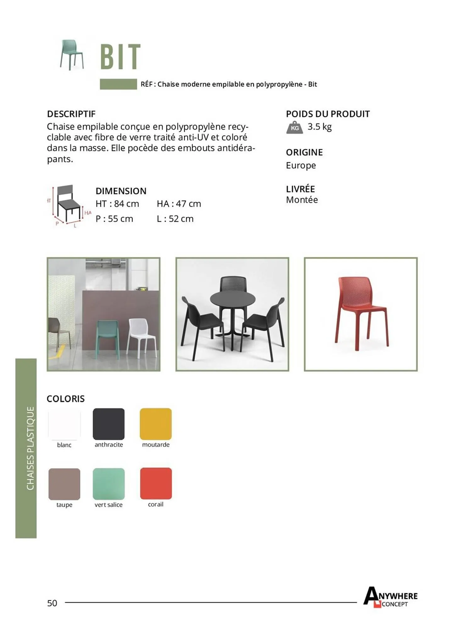 Catalogue 4 Pieds du 26 avril au 31 décembre 2023 - Catalogue page 50