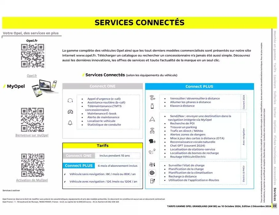 Opel Nouveau Grandland du 17 décembre au 17 décembre 2025 - Catalogue page 18