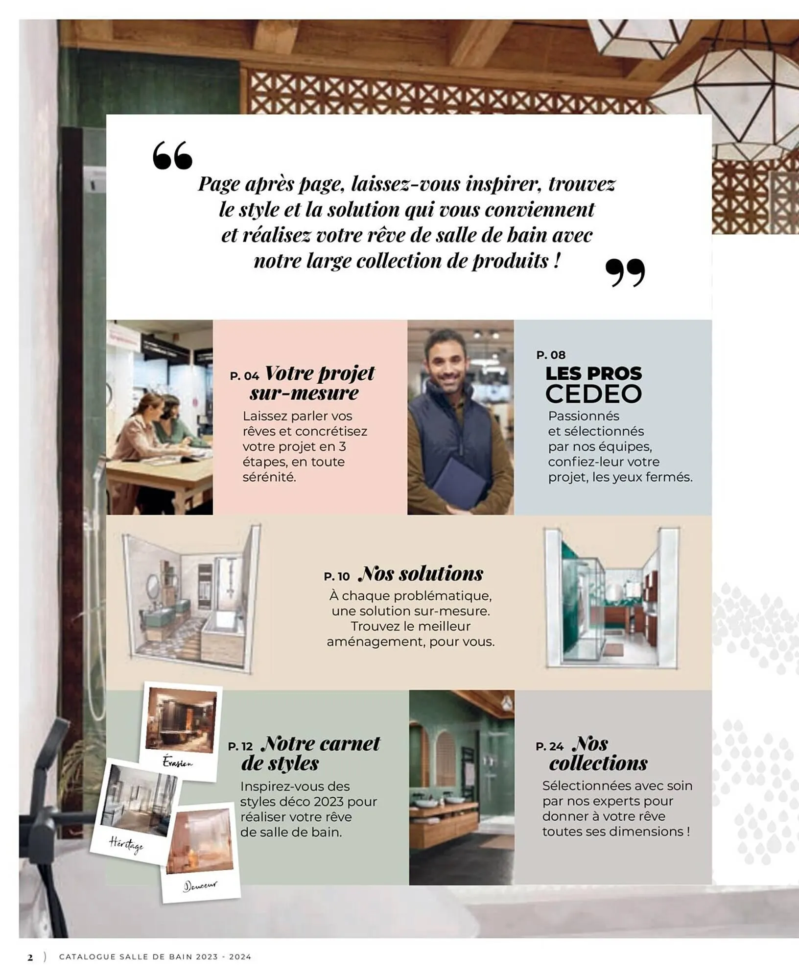 Catalogue Cedeo du 6 juillet au 31 décembre 2023 - Catalogue page 2