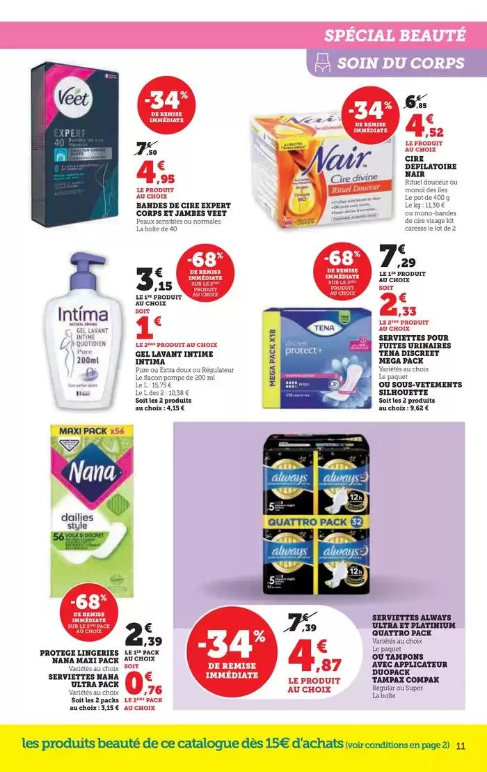 Spécial Beauté du 18 mars au 30 mars 2025 - Catalogue page 11