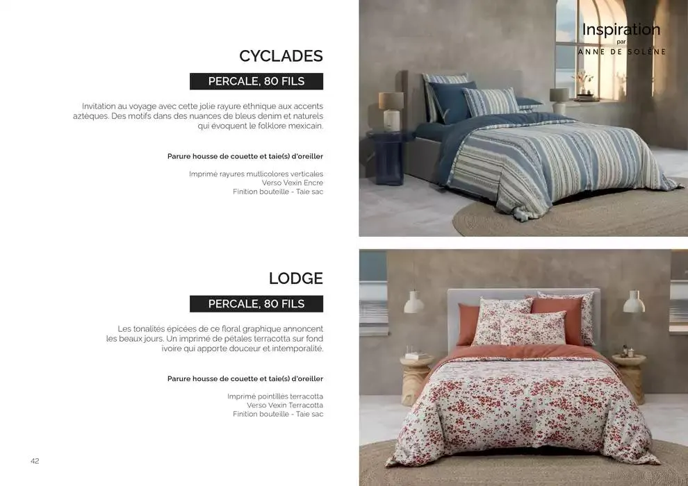 Notre collection Printemps - Ete 2025 du 14 février au 30 août 2025 - Catalogue page 42