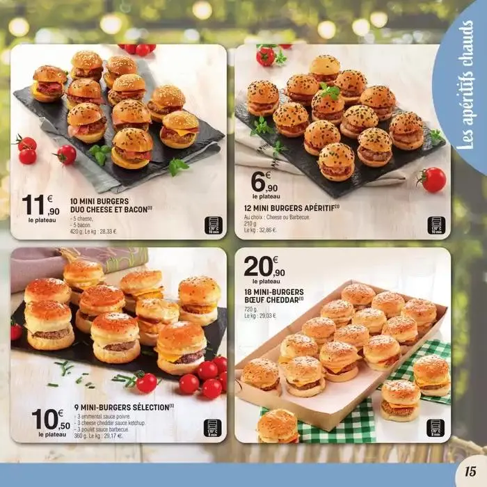 CARTE TRAITEUR PERMANENTE du 3 avril au 30 mars 2026 - Catalogue page 15