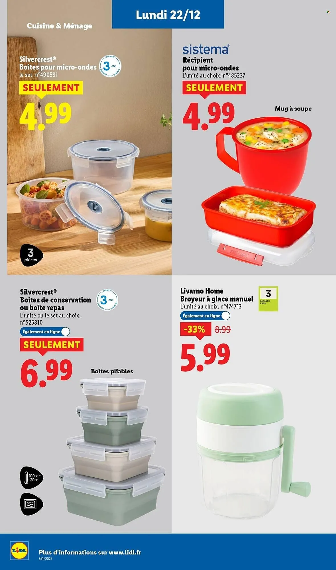 Catalogue Lidl du 22 décembre au 27 décembre 2025 - Catalogue page 10