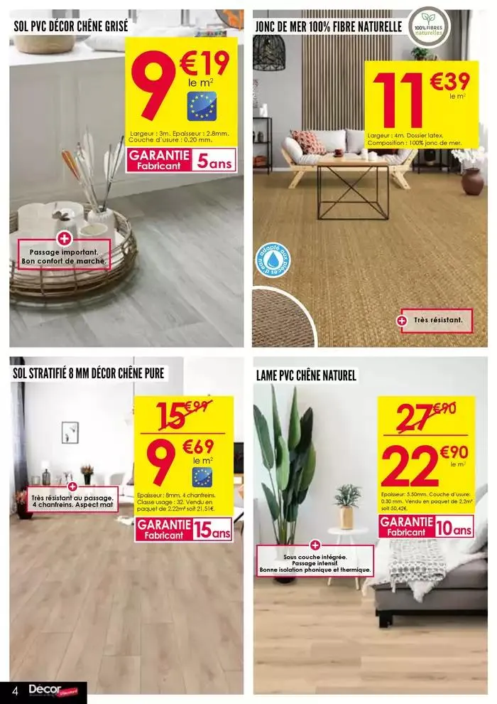 Décor Discount des prix pour ma déco du 24 mars au 27 avril 2025 - Catalogue page 4