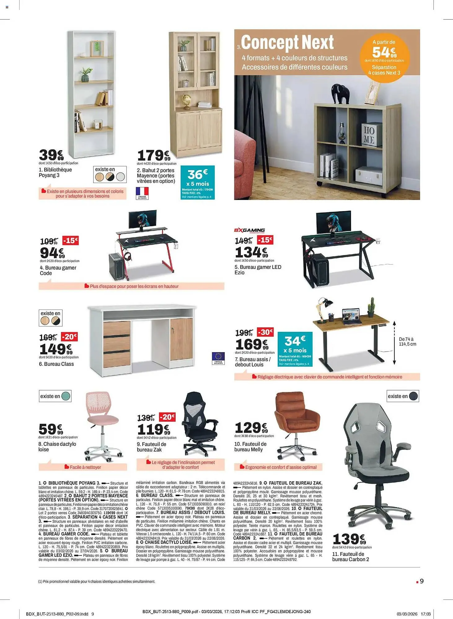 Catalogue BUT du 31 mars au 27 avril 2026 - Catalogue page 9