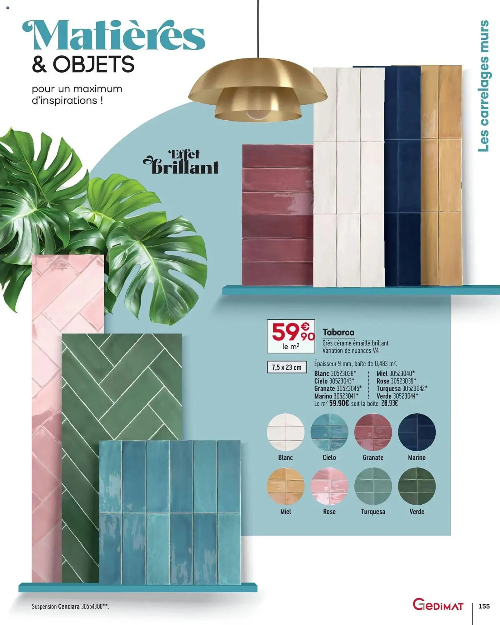 Catalogue Gedimat du 1 avril au 30 avril 2026 - Catalogue page 155