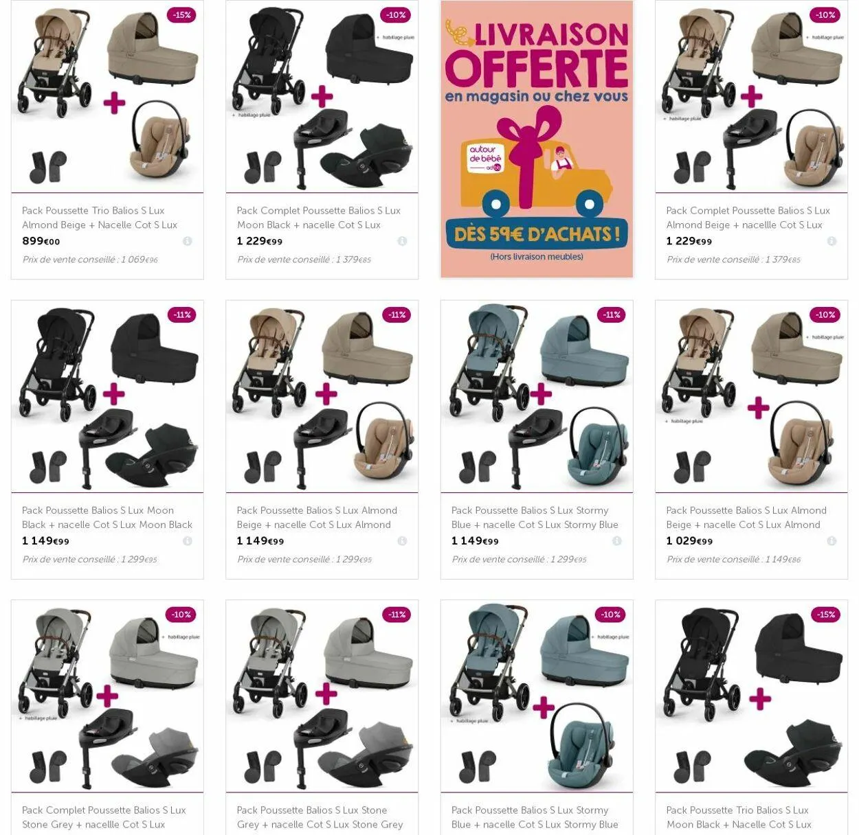 autour de bébé Catalogue actuel - 1