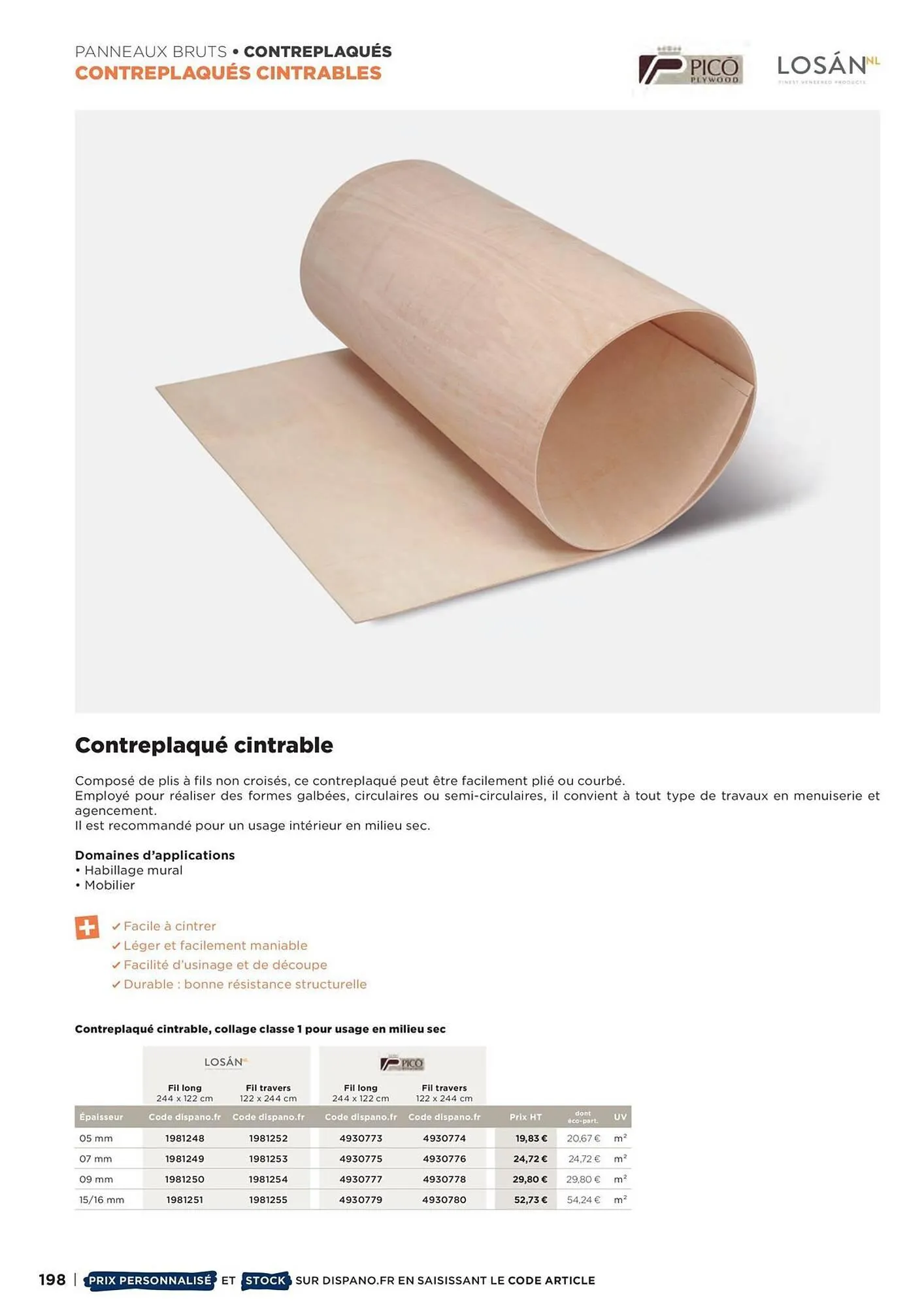 Catalogue Dispano du 8 avril au 31 décembre 2026 - Catalogue page 198