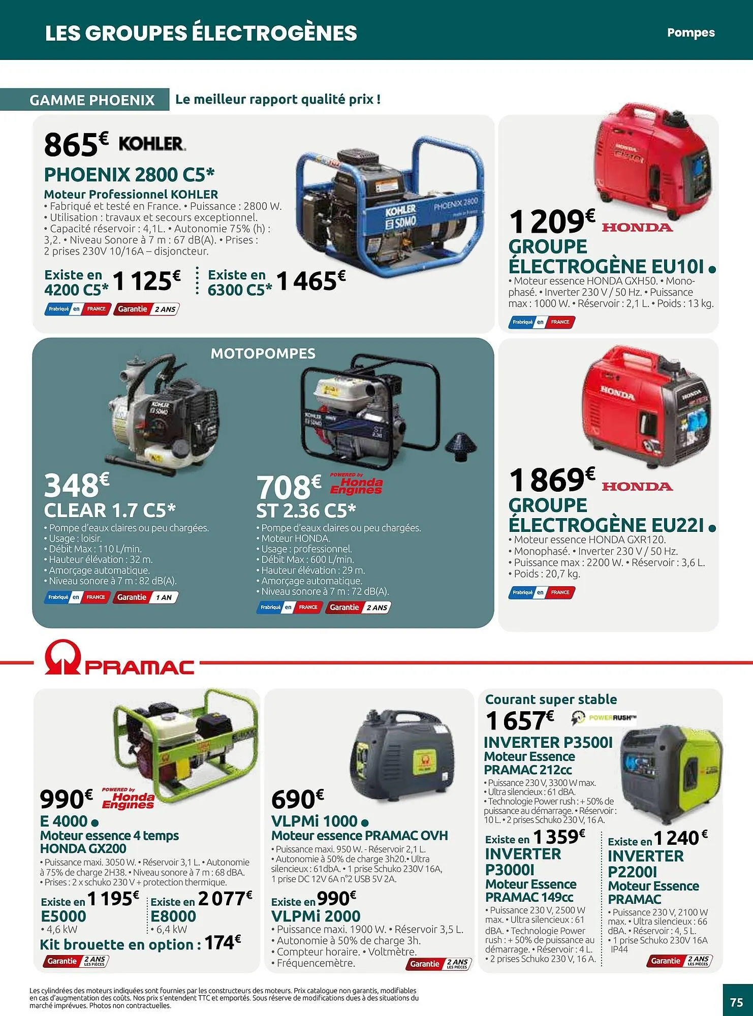 Catalogue Verts Loisirs du 5 mars au 29 décembre 2025 - Catalogue page 75