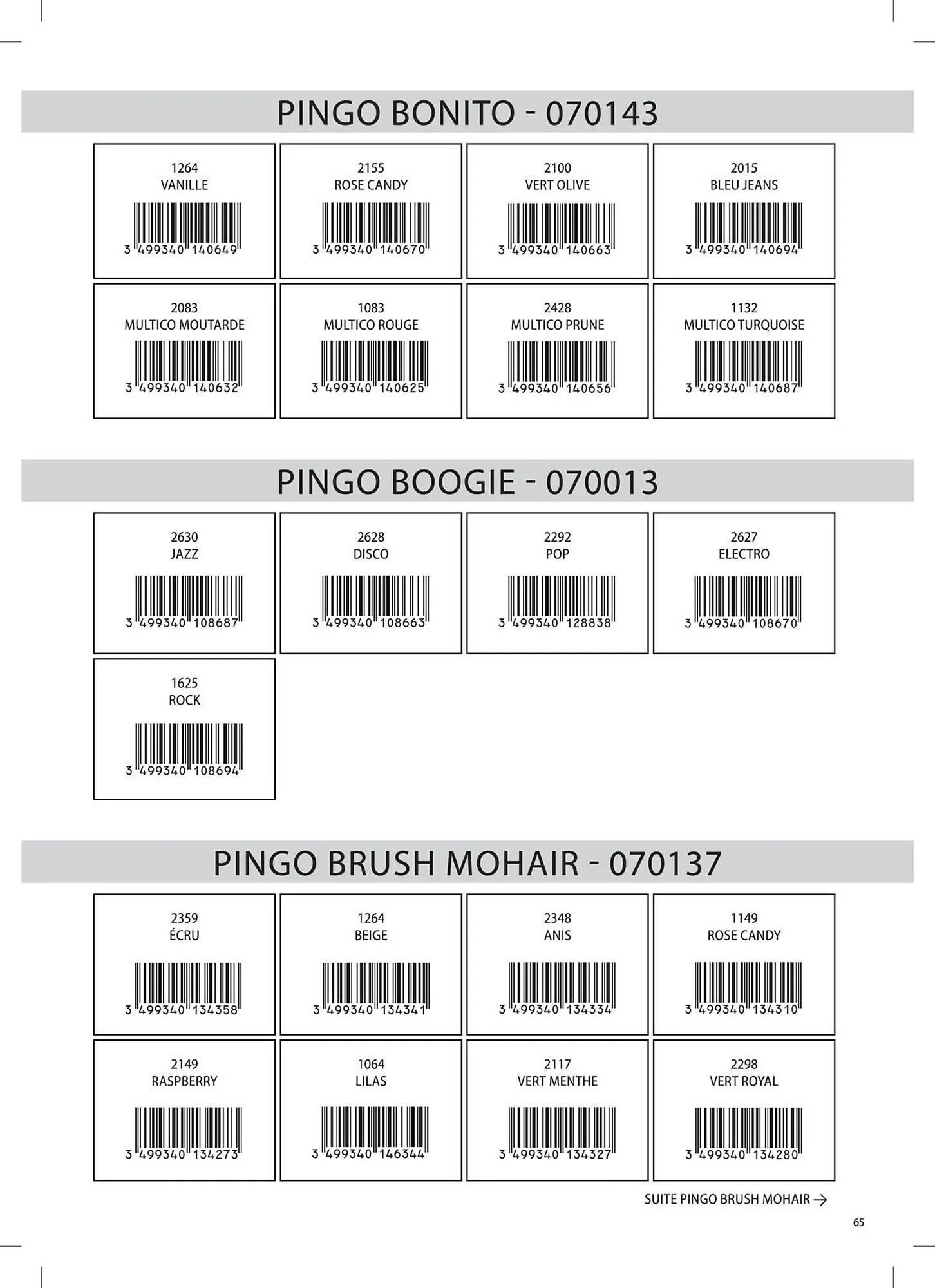 Catalogue Phildar du 10 décembre au 31 août 2025 - Catalogue page 65