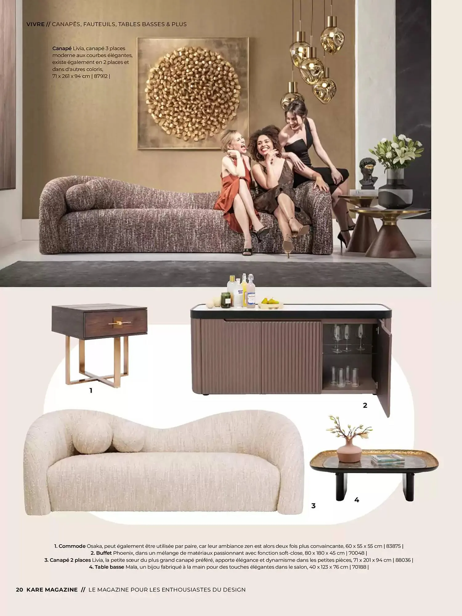 Catalogue KARE du 6 février au 31 décembre 2025 - Catalogue page 20