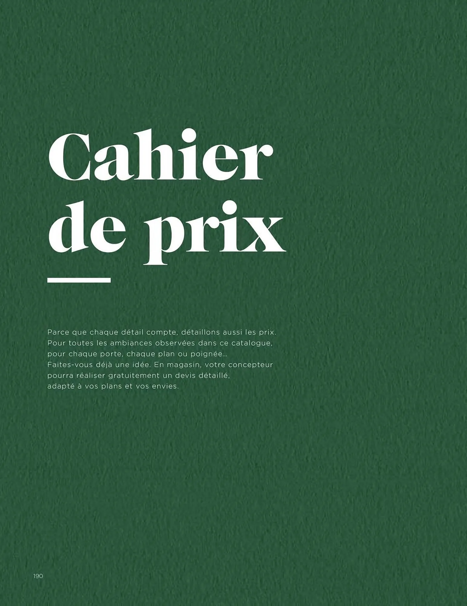 Catalogue Mobalpa du 6 mars au 31 décembre 2025 - Catalogue page 192