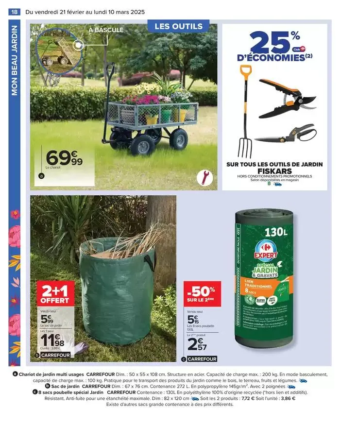 PROFITER ENFIN DE SON JARDIN du 21 février au 10 mars 2025 - Catalogue page 20