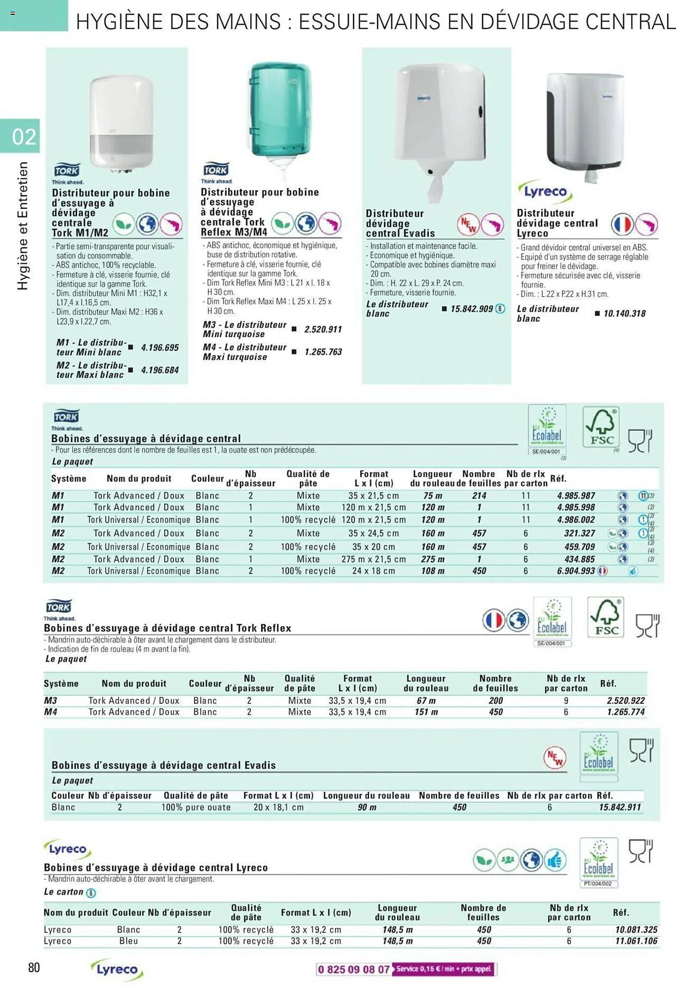 Catalogue Lyreco du 15 mai au 31 décembre 2023 - Catalogue page 80